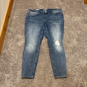 Vigoss Women's Blue Skinny Jeans